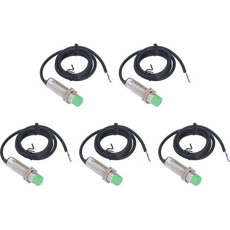 Capteur de proximité inductif M18 LED rouge sans contact interrupteur normalement fermé à 2 fils 10-36VDC