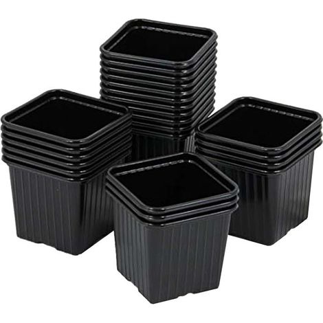 Godet carré 8x8 cm (carton de 1470 pièces) - Couleur Vert