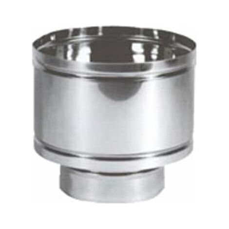 MARAL INOX 13 TERMINALE PARAVENTO INOX Aisi 316L V2 Monoparete colore Argentato (1/2)