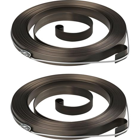 2 - Ressort de rappel - Lanceur à corde - Acier à ressort - Pour débroussailleuse STIHL FC FS 36 40 44 - Noir - 65x58x5 cm (1/5)
