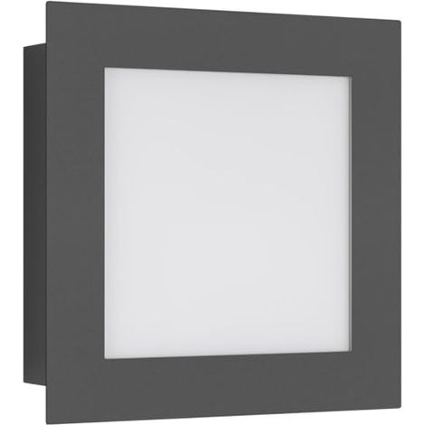 LCD WANDLEUCHTE TYP 3007LED, 12W, 1000LM, 3000K, GRAPHIT