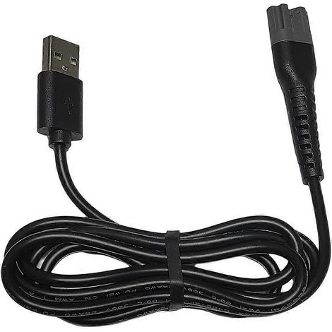 Câble d'alimentation USB pour tondeuse à cheveux WAHL 8148/8591/8504/8509 (chargeur, accessoires pour tondeuse électrique, 1 m) (1/5)
