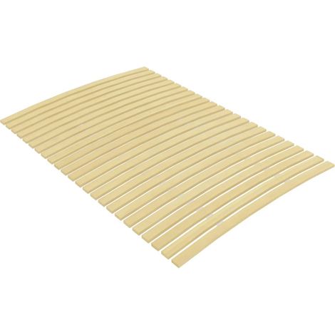 Sommier à lattes, Résistant et confortable, Cadre à lattes avec 24 lattes 120x200 cm OIB5759E (1/5)