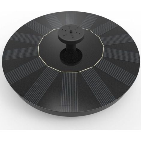 Pompa solare sommergibile senza fili da 1,4 W per laghetto, acquario, fontana, decorazione esterna ecologica. (1/4)