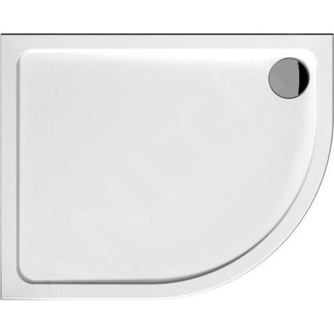 Jika Tigo - Receveur de douche 100x80 cm, gauche, blanc H2102100000001 (1/2)