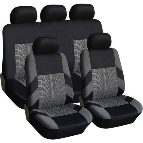 Housses de siège auto universelles pour la pression des pneus,coussins de siège en tissu,protections de siège auto-ensembles