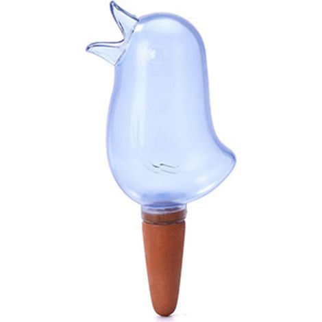 Arrosoir Automatique - Forme Oiseau - Pour Plantes en Pot - Réservoir Visible - Diamètre 7 cm Hauteur 16,6 cm - 1 Pièce (1/3)