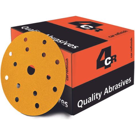 10 disques abrasifs Velcro 3050 4CR 150 mm P360