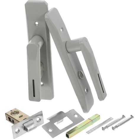 Reversible Bathroom Keyless Handle Indoor Matte Lock for Portable