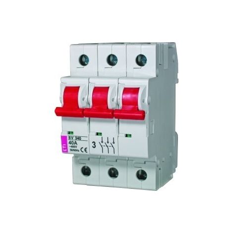 Interruptor de desconexión eti-polam sv 3125 125A 3 polos