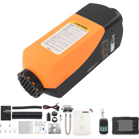 2KW 12V Diesel Air Heater for Car Truck Van LCD Remote Control Parking Heater