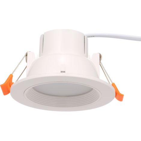 Lámpara de techo LED empotrable de 3 pulgadas y 7 W con detector de movimiento para el hogar, la oficina, el pasillo, el balcón, el baño, el ascensor, el almacén y el garaje. (1/5)