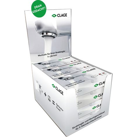 Strahlregler-Tray mit 12 Strahlreglerset