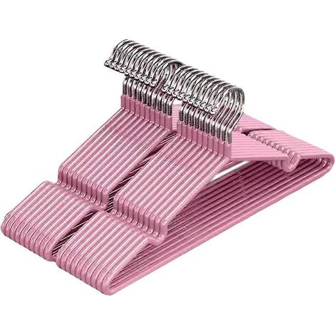 Kleiderbügel mit rutschfester Oberfläche, Rosa