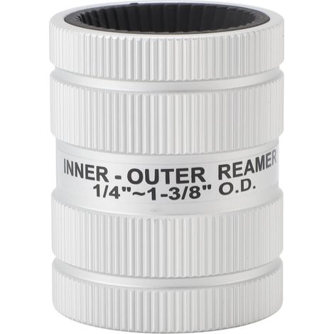 Alésoir tube intérieur extérieur précis ergonomique en alliage aluminium outil ébavurage tuyau pour tubes acier inoxydable (1/5)