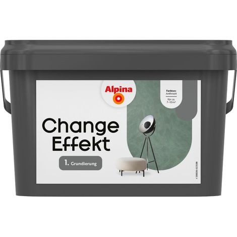 Alpina Grundierung für Effektfarben anthrazit 2,5 L Grundierung