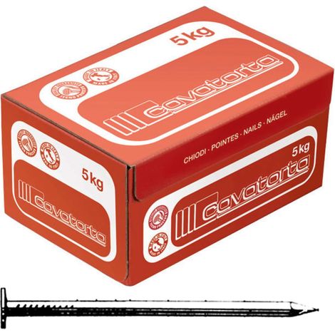 CHIODI TESTA PIANA 17X60  CAVATORTA