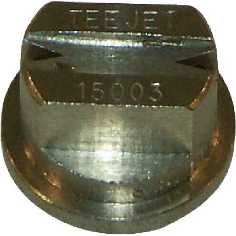 Tobera anti-deriva venturi doble chorro plano TQ 150掳 03 acero inoxidable TeeJet TEEJET TQ15003SS