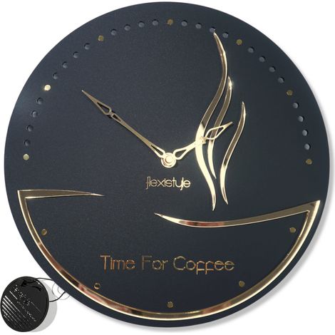 Orologio da cucina Golden Cup rotondo silenzioso 3d (1/5)
