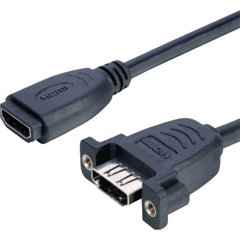 Lyndahl HDMI Cavo adattatore Presa HDMI-A 0.2 m Nero LKPK005 Cavo HDMI