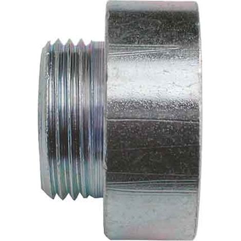 MANCHON MÂLE/FEMELLE RÉDUIT EN ACIER M3/4"xF1" x 15