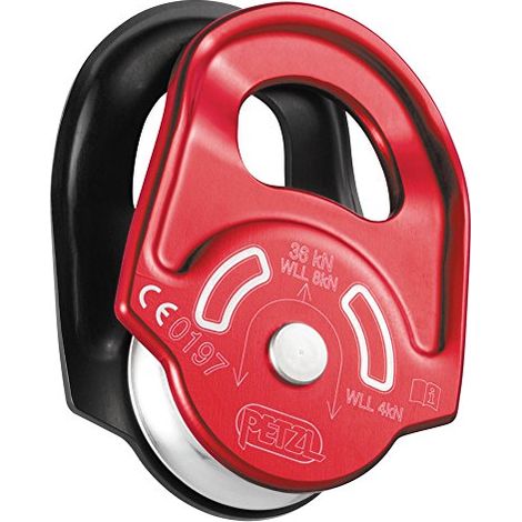 Carrucola Petzl P50A alluminio 8 kN 95% efficienza