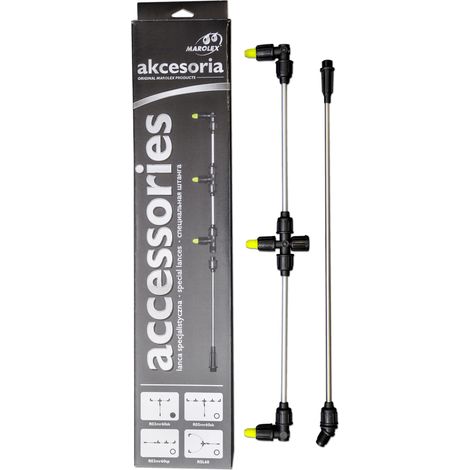 Lance d'arrosage 60 cm – 3 jets – Pour pulvérisation précise – Compatible avec pulvérisateurs MAROLEX