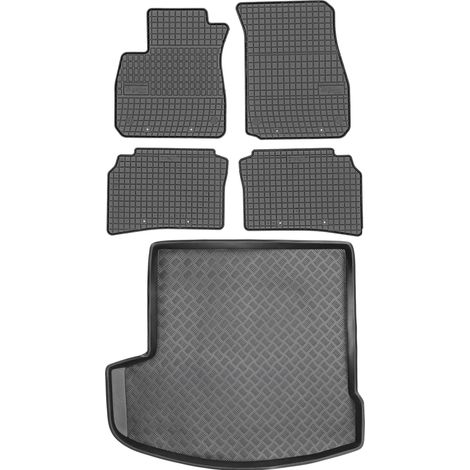 Opel Insignia B Kombi a partir de 2017 SET - Alfombrillas de goma para coche + alfombrilla para maletero (1/5)