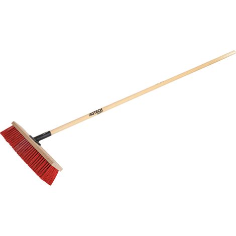 Escoba industrial de cerdas de nailon sin mango, 500 mm, 01761