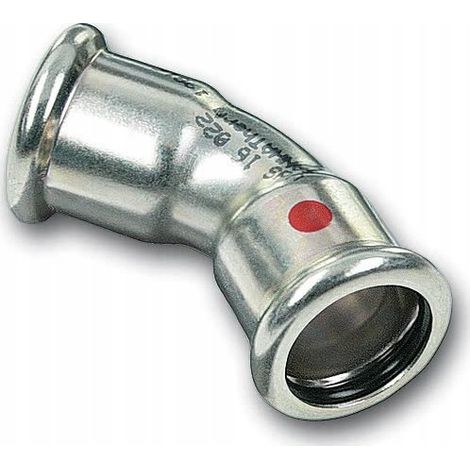 Sanha Raccord thermique chrome 45° 76,1 mm