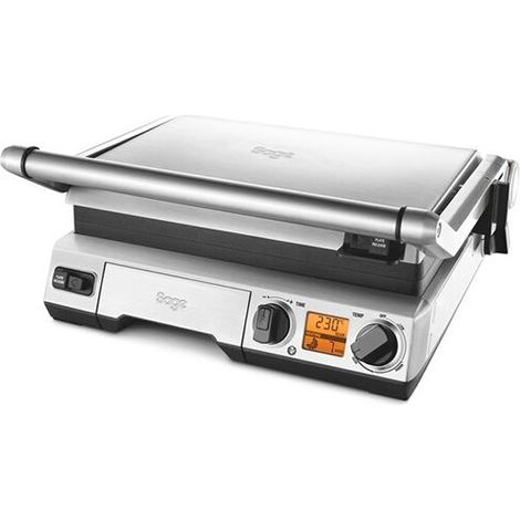 Sage SGR820BSS Parrilla eléctrica para carne plateada 1800W