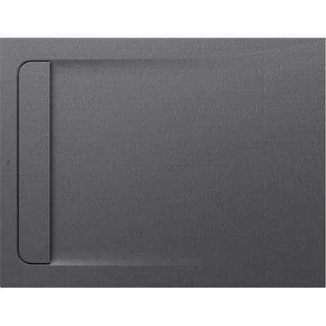 Receveur de douche extra plat en Stonex® Aquos - 1200x900mm - Gris Ardoise (1/3)