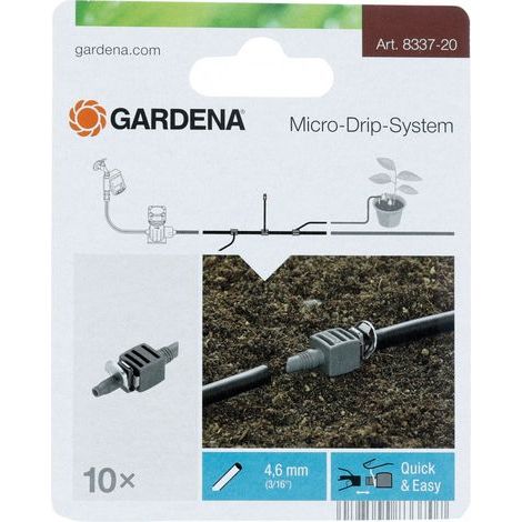 Gardena empalme Micro-Drip-System negro/plata 35 x 20 x 19 cm 08337-20 (1/5)
