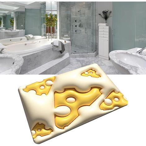 Tapis de sol en terre de diatomées 3D, absorbant l'eau et à séchage rapide, pour salle de bain H4 (1/5)
