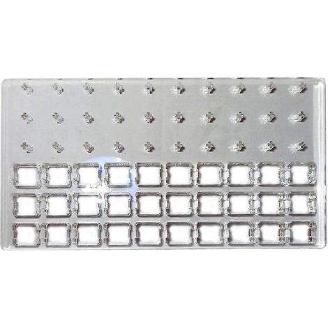 Acrylplatte zum Schmieren von mechanischen Tastaturschaltern (Modding) (1/5)