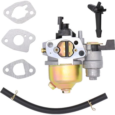 Carburateur 168F Carburateurs Kit avec Joints et Durite pour Honda GX160 163 cc GX200 196 cc Pompe à eau Moteur (1/5)