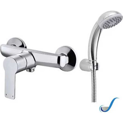 Miscelatore Monocomando esterno per doccia SERIE 3000, finitura cromo (1/2)