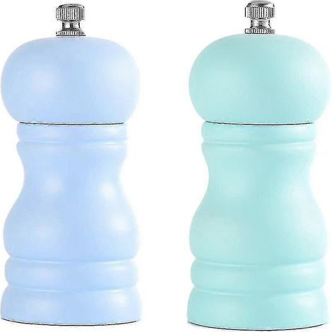 Moulin à poivre manuel transfrontalier, nouveau petit moulin à poivre domestique, bouteille de broyage d'épices - 26-Nordic Blue Nordic Green (1/5)