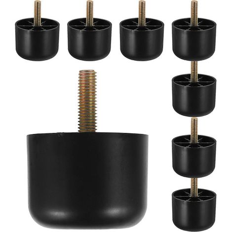 Kit de remplacement de pieds de canapé en plastique (16 pièces) pour le support de chaise. (1/5)