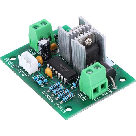 DC 12-24V 6A DC Motor Drehzahlregelungsmodul PWM Stufenlose Drehzahlregelung (1/5)
