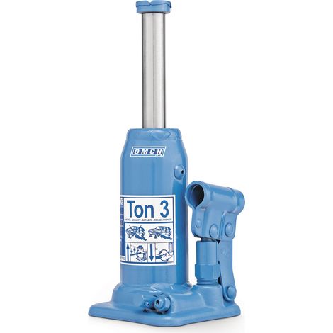 Cric bouteille extra robuste 3 t, haut OMCN O125/A (1/2)