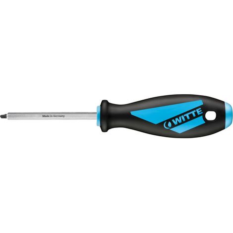 Tournevis Tri-Wing WITTE avec poignée ergonomique et tige en acier fortement allié