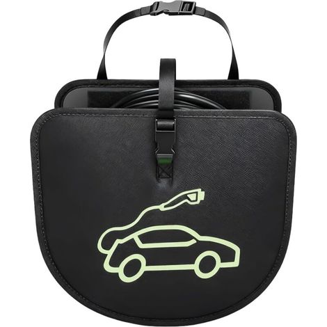 Electric car charging bag, hanging storage bag, car organizer, EV car charging cable bag, 600D  fabric, suitable for storage in the trunk or the (1/5)