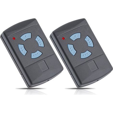 Telecommande Portail Compatible avec Hormann HSM4-868 HSE2-868 HS4-868 pour Hormann Tubauto Boutons Bleus 868,3MHz Télécommande Porte Garage, Lot de 2 (1/5)