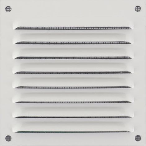 Griglia ventilazione alluminio 3127609815150 zanzariera 15x15 cm