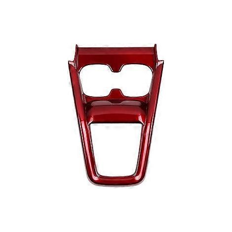 Mittelkonsole Schalthebelrahmen Getränkehalter Zierleiste Aufkleber Innenausstattung Zubehör für Suzuki SW (Rot) (1/5)