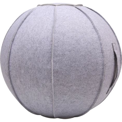 1 balón de ejercicio, 65 cm, funda de lino, para oficina, yoga, embarazo. (1/5)