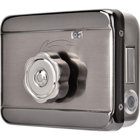 Serrure de Porte Intelligente, Serrure de Porte Double Protection avec Voyant Lumineux, Système de Contrôle d'Accès Électronique pour la Maison, le Bureau, l'Hôtel et l'Entrepôt (1/5)