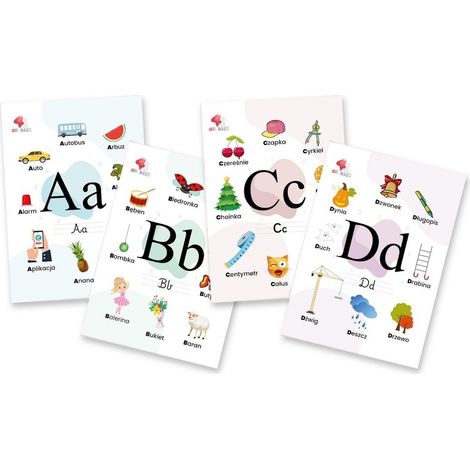 Tableros educativos Alfabeto A5