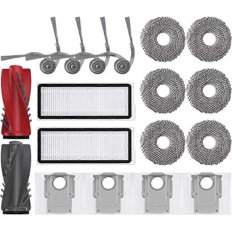 Pour Roborock Qrevo 5AE/Curv/CurvC/Curv S5X 5A1 5XC/Edge/EdgeC/Edge S5A/Edge 5V1 pièces brosse filtre Lavage Sac